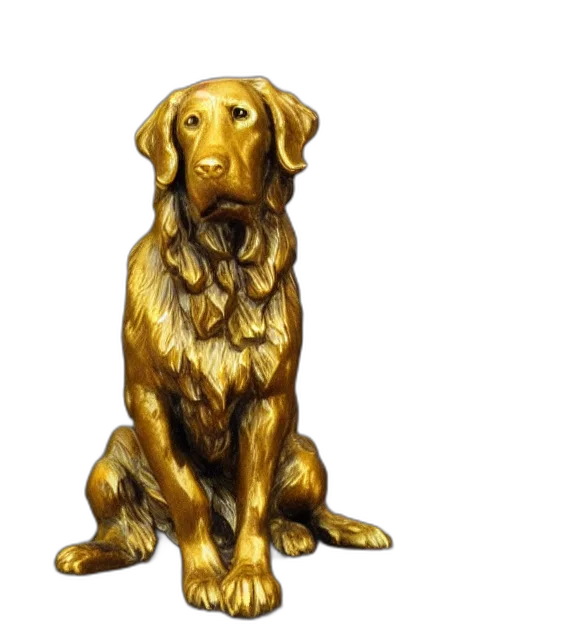 animal, staff, photorealistic, 3d render, oil painting, watercolor, golden, photo transparent PNG cut-out