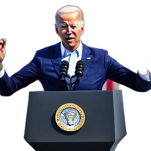 staff, joe, biden, front transparent PNG cut-out
