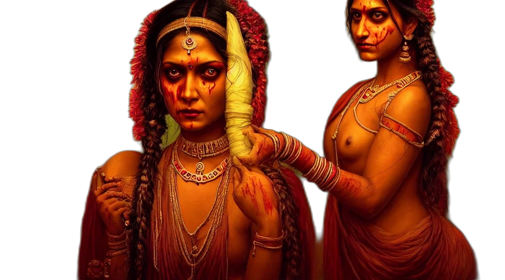 concept art, photorealistic, epic, professional, digital, art, beautiful, indian transparent PNG cut-out