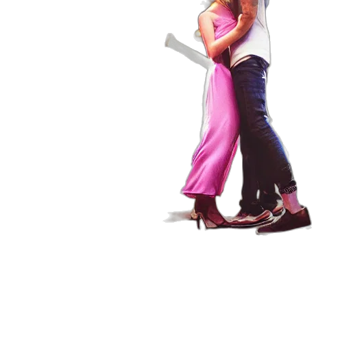 3d render, concept art, photorealistic, fire, outer space, cute, couple, doing transparent PNG cut-out