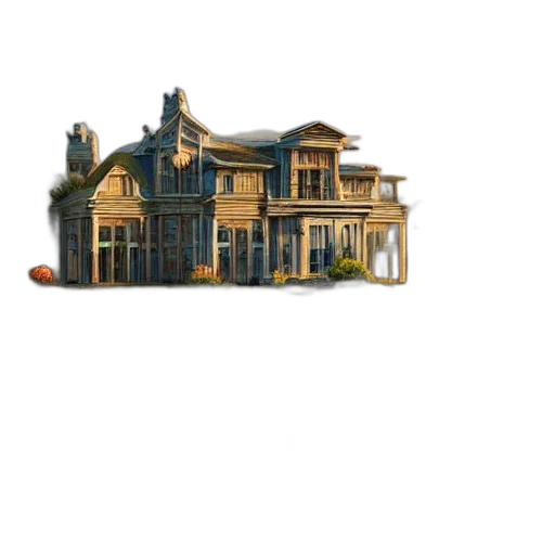 building, furniture, 3d render, concept art, pixel art, photorealistic, earth tones, dark transparent PNG cut-out