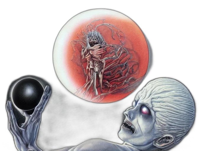 concept art, comic book art, outer space, griffith transparent PNG cut-out