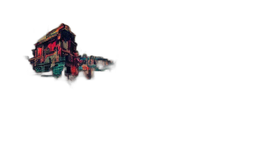 dragon, robot, weapon, building transparent PNG cut-out