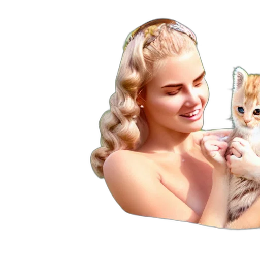 hat, crown, photorealistic, vaporwave transparent PNG cut-out