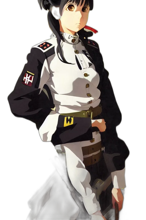 staff, jacket, weapon, robot transparent PNG cut-out