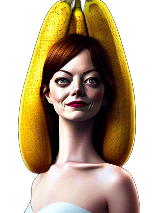 face, dress, crown, hat, concept art, photorealistic, 3d render, cartoon transparent PNG cut-out