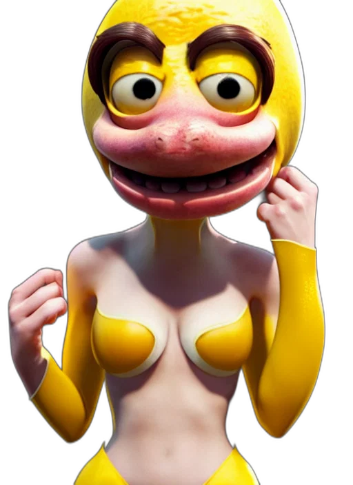 mask, creature, face, animal, 3d render, concept art, photorealistic, cartoon transparent PNG cut-out