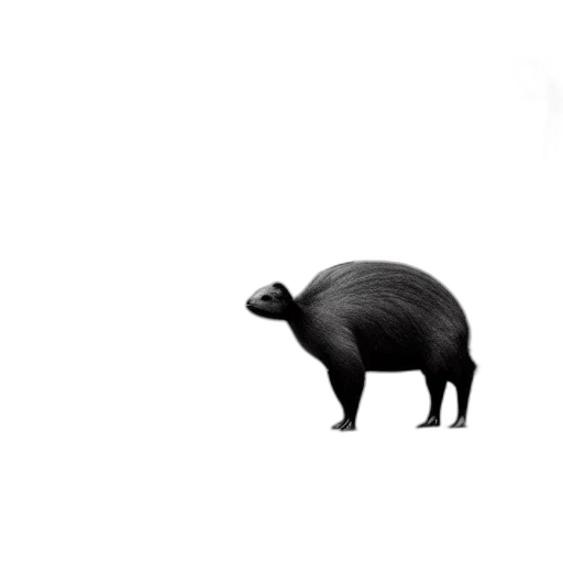 animal, creature, hair, food, concept art, photorealistic, 3d render, pixel art transparent PNG cut-out