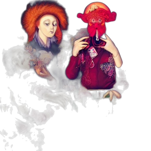 mask, hat, jacket, crown, concept art, fantasy art, pixel art, watercolor transparent PNG cut-out