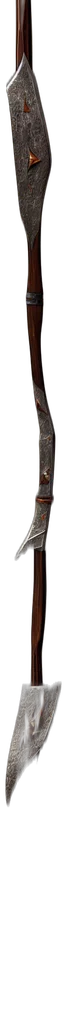 sword, staff, weapon, shoes, 3d render, photorealistic, concept art, fantasy art transparent PNG cut-out