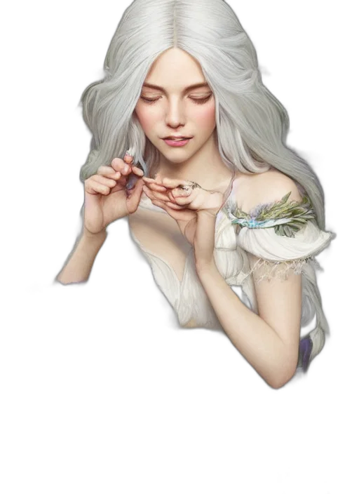 dragon, jewelry, face, dress transparent PNG cut-out