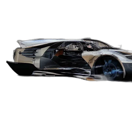 car, robot, weapon, 3d render transparent PNG cut-out