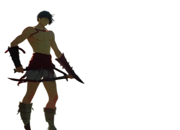 sword, weapon, concept art, 3d render transparent PNG cut-out