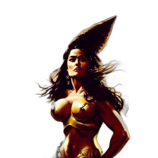 crown, hat, staff, dress transparent PNG cut-out