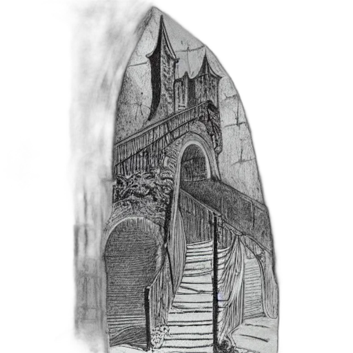 staff, crown, building, umbrella, concept art, pencil sketch, photorealistic, fantasy art transparent PNG cut-out