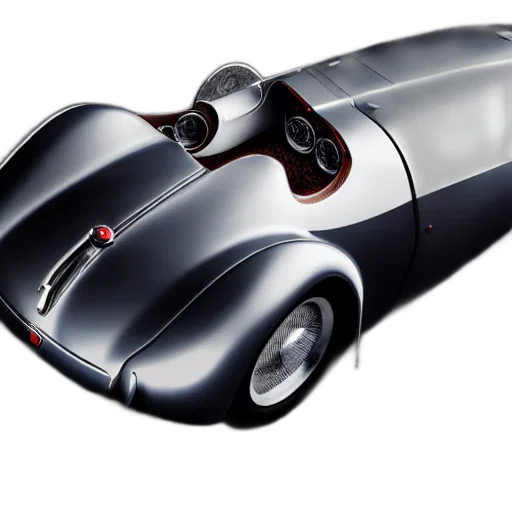 car, 3d render, concept art, photorealistic transparent PNG cut-out