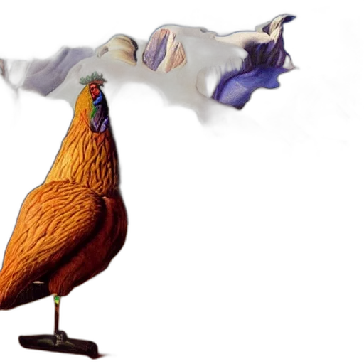 animal, staff, umbrella, hat transparent PNG cut-out