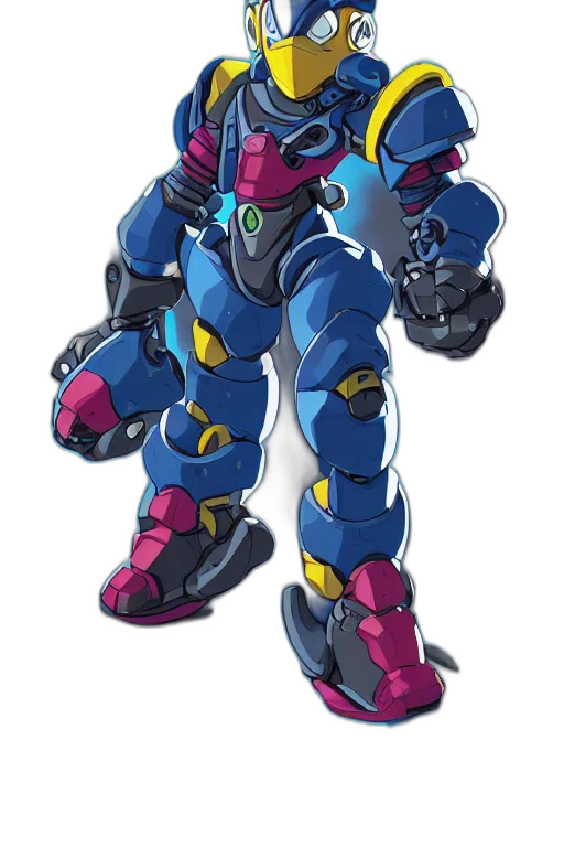 robot, weapon, concept art, pixel art transparent PNG cut-out