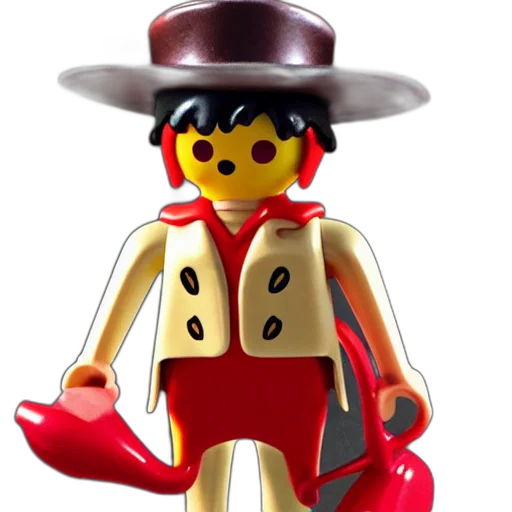 robot, hat, staff, 3d render, concept art, cartoon, pixel art, epic transparent PNG cut-out