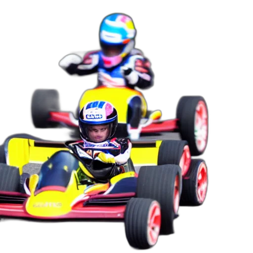 car, robot, 3d render, photorealistic transparent PNG cut-out