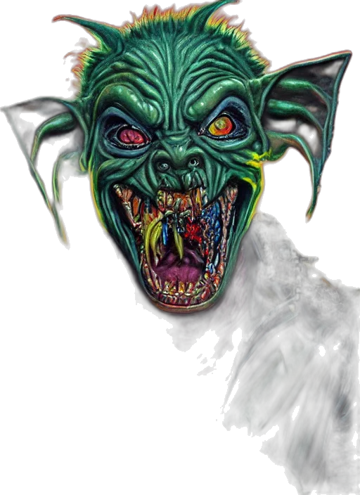 creature, mask, face, staff, concept art, fantasy art, photorealistic, watercolor transparent PNG cut-out