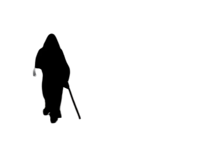 staff, umbrella, weapon, dress transparent PNG cut-out