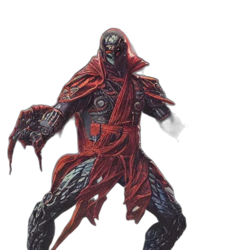 creature, mask, robot, staff transparent PNG cut-out