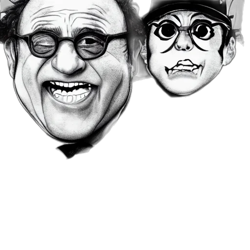 mask, cartoon, comic book art, concept art transparent PNG cut-out