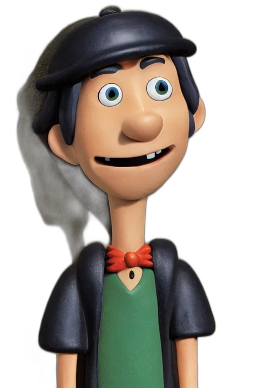 staff, face, hat, jacket transparent PNG cut-out