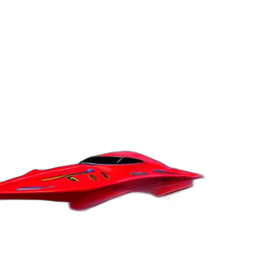 car, weapon, shoes, sword, 3d render, concept art, photorealistic, red transparent PNG cut-out