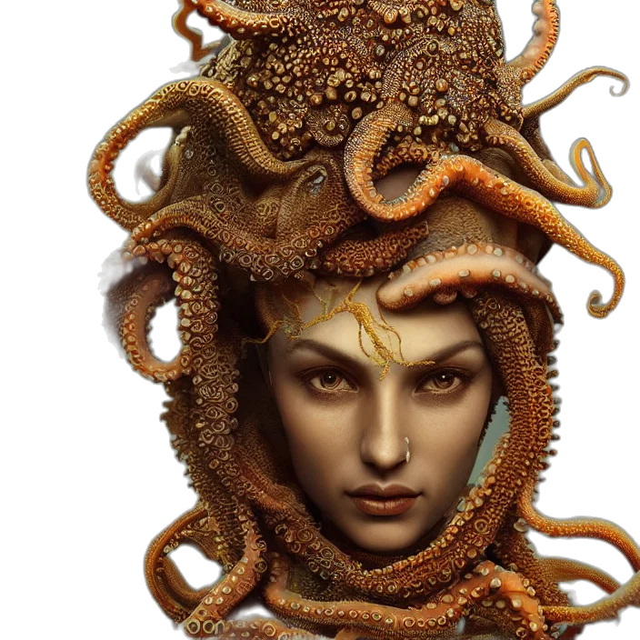 creature, hair, jewelry, crown transparent PNG cut-out