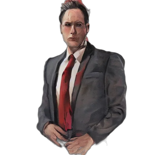 jacket, staff, face, concept art transparent PNG cut-out
