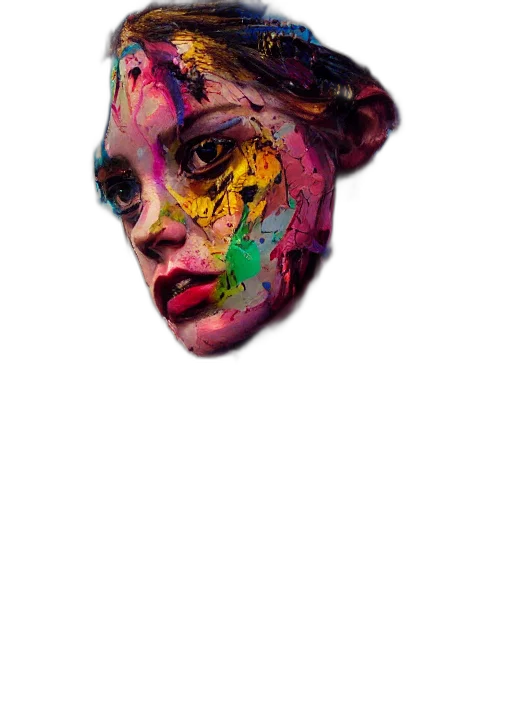 face, mask, hat, jewelry transparent PNG cut-out