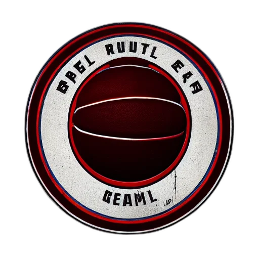 3d render, logo, basketball, team transparent PNG cut-out