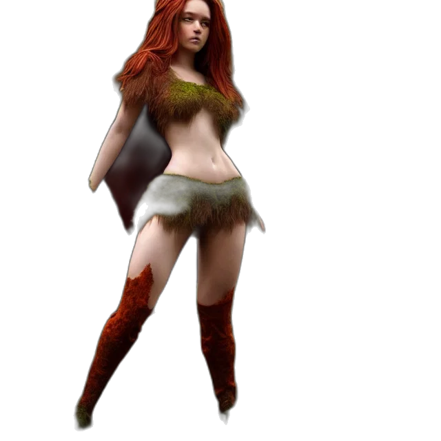 dress, concept art, fantasy art, 3d render transparent PNG cut-out