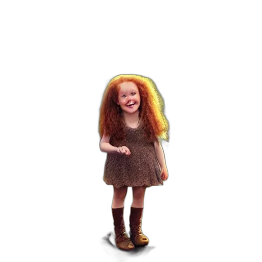 dress, hair, creature, face, 3d render, concept art, photorealistic, cartoon transparent PNG cut-out