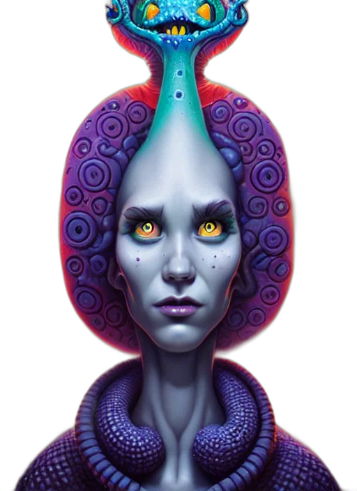 face, creature, staff, mask transparent PNG cut-out