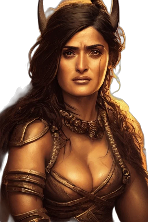 jewelry, face, fantasy art, comic book art transparent PNG cut-out