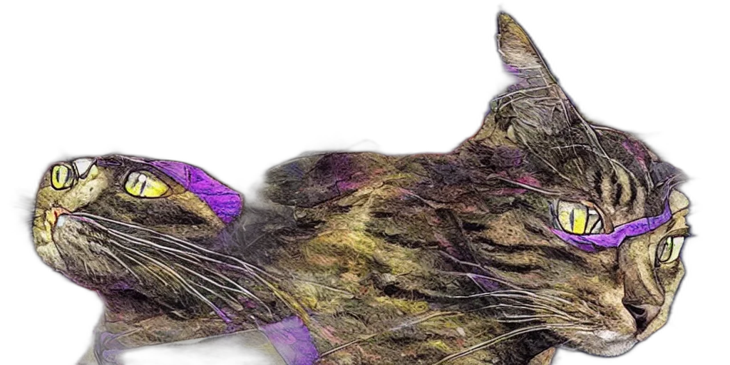 animal, creature, hair, photorealistic, cat, crackhead, driving, lamborghini transparent PNG cut-out