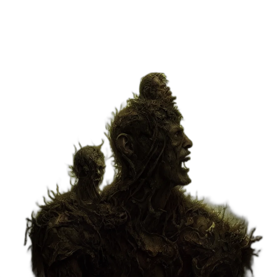 creature, animal, hair, mask transparent PNG cut-out