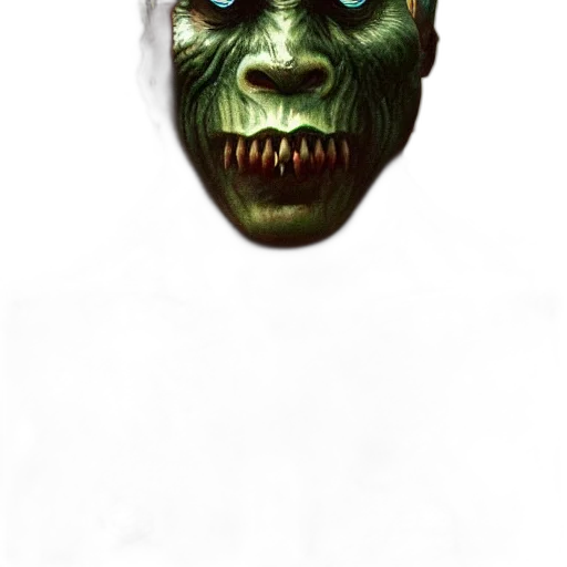 mask, face, creature, animal, concept art, photorealistic, 3d render, fantasy art transparent PNG cut-out