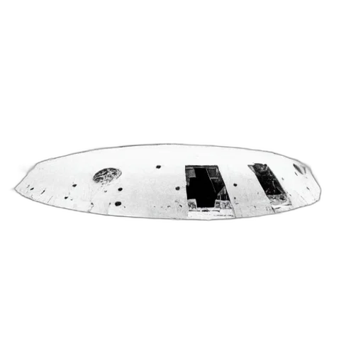 weapon, sword, umbrella, dismantled, crashed, ufo, spaceship, hanger transparent PNG cut-out