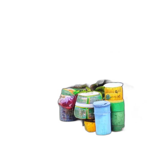 food, bottle, 3d render, pastel transparent PNG cut-out