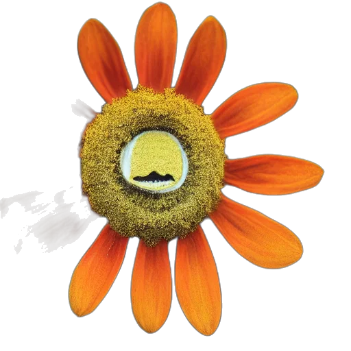 flower, crown, staff, jewelry transparent PNG cut-out