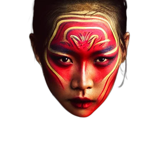 mask, face, crown, jewelry transparent PNG cut-out