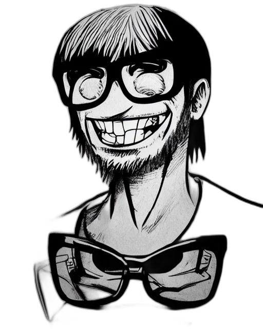 face, mask, staff, creature transparent PNG cut-out