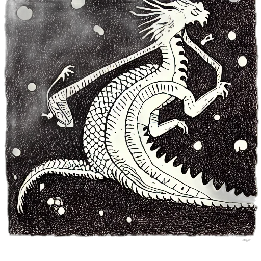 dragon, creature, animal, sword transparent PNG cut-out