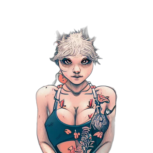 mask, jewelry, creature, face, concept art, fantasy art, comic book art, anime transparent PNG cut-out