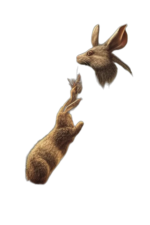 animal, creature, staff, hair transparent PNG cut-out