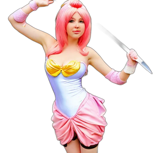 staff, weapon, 3d render, fantasy art transparent PNG cut-out